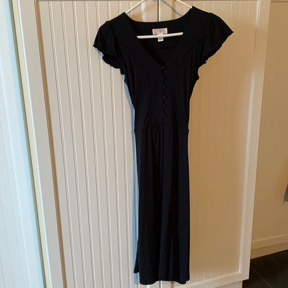 Beautiful black dress from Ann Taylor